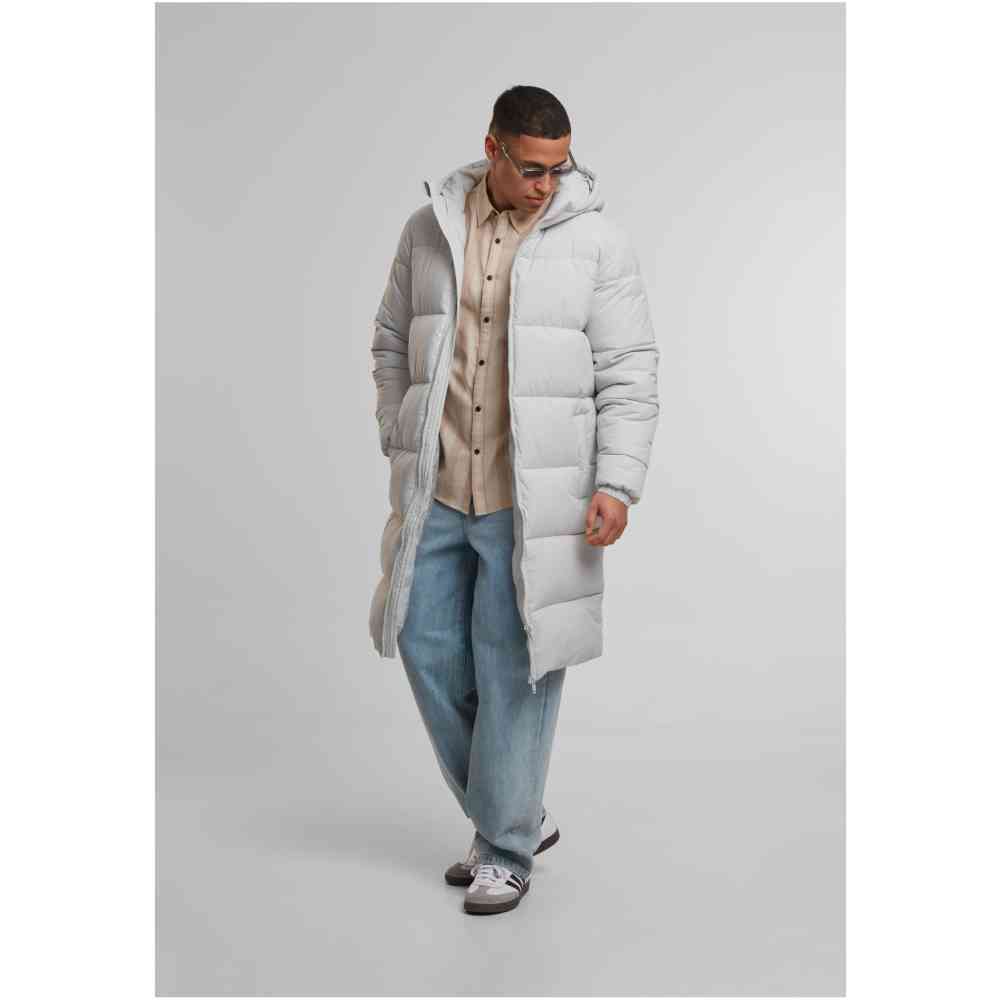 Urban Classics - Long Puffer coat - Grey